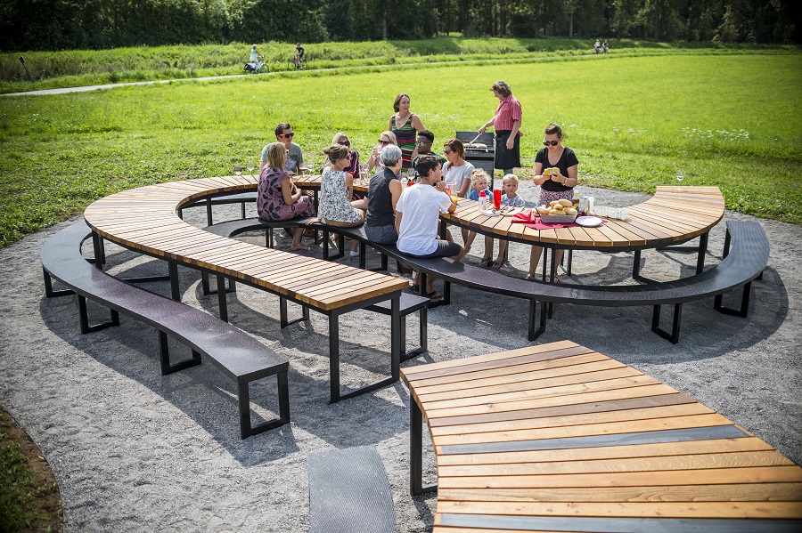 Het is hier heerlijk picknicken op een zonnige dag. © Lander Loeckx